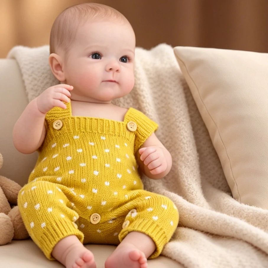 

Кукла-реборн Saskia1, 18 дюймов, ручная работа, реалистичная, с мягким виниловым телом, как настоящий новорожденный, игрушка