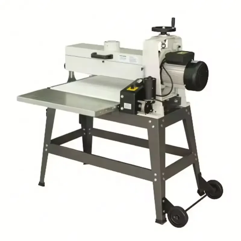 Drum Wide Belt Sander Machine Woodworking Sanding Polishing Equipment with 100KW Motor High Productivity