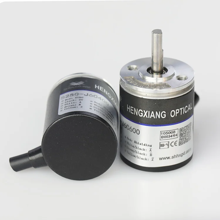 Industri encod S25 miniature encoder 15 mm solid shaft 4mm incremental rotary electronic encoder 2500 pulse