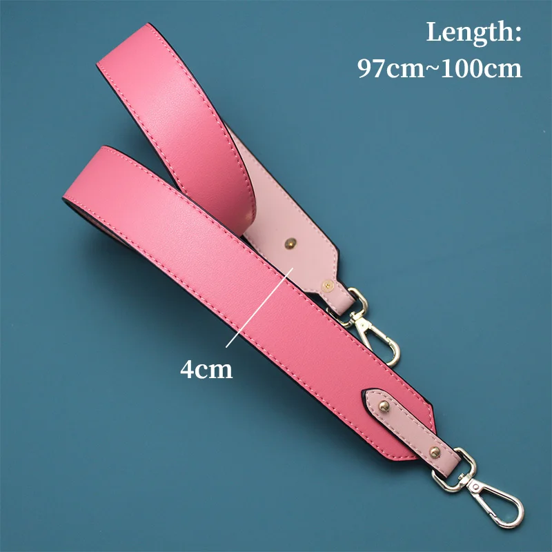 TINBERON Leather Shoulder Bag Strap DIY Solid Color Shoulder Strap Bag Belt Replacement Strap Fashion Woman Bag Part Accessories