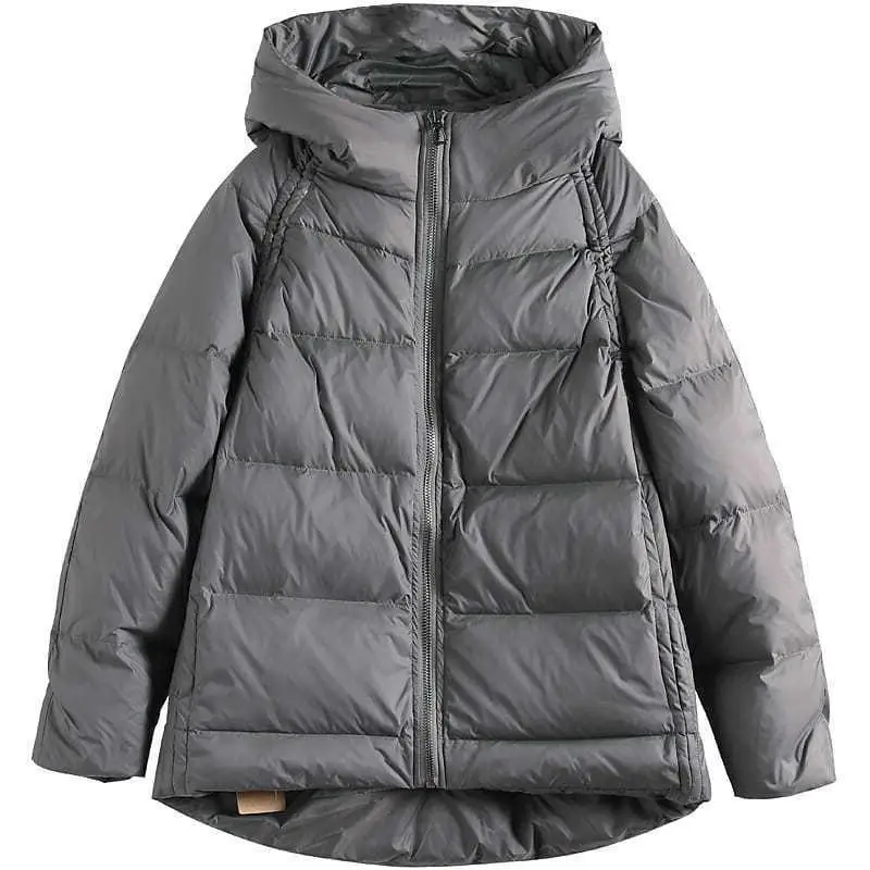 Oversized Women's Lightweight Hooded Cotton Jacket Women's 2025 New Winter Jacket