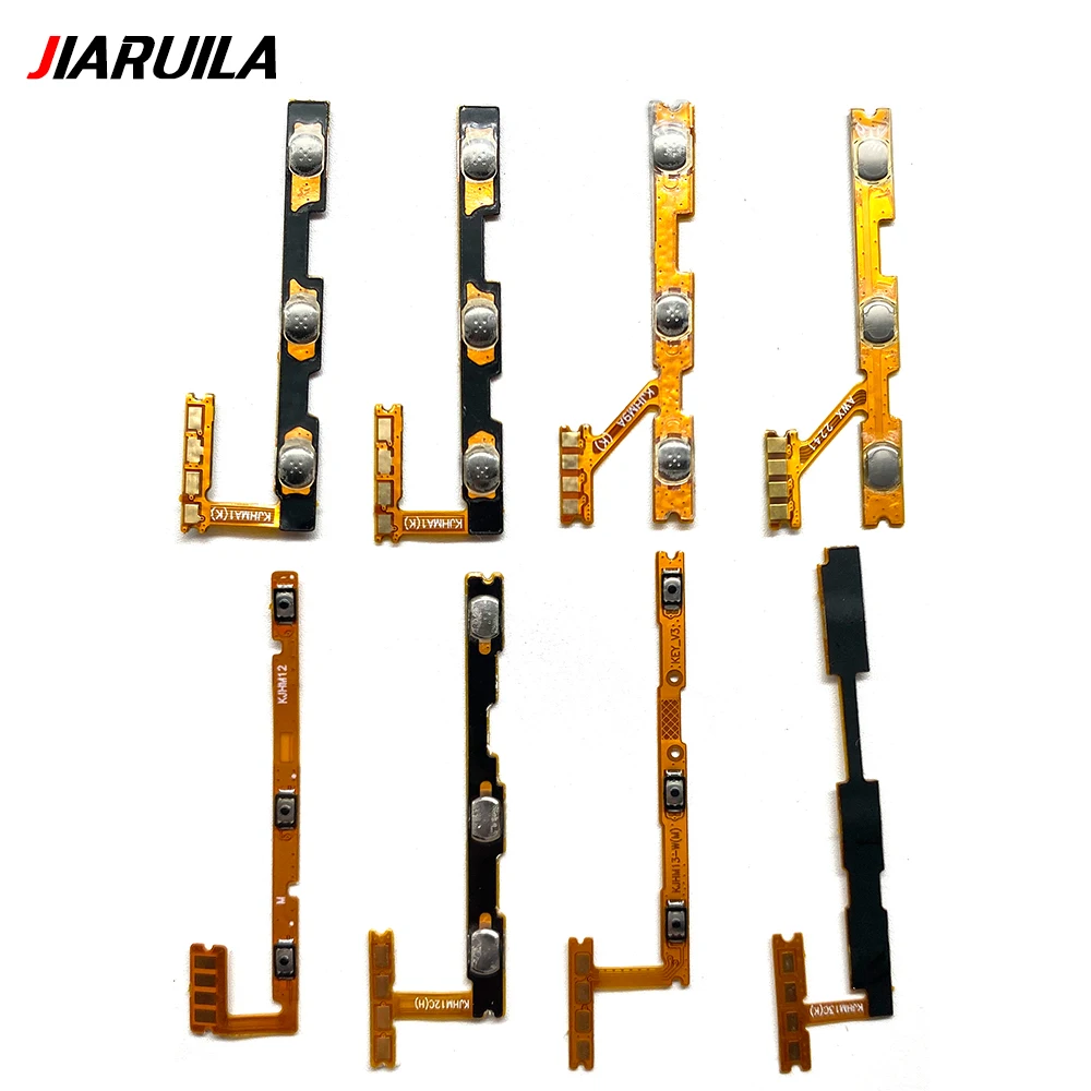 Power On Off Volume Side Button Key For Xiaomi Redmi 13 13C 12 12C  10A 10C  A1 Plus A2 A3 Flex Cable Replacement Parts
