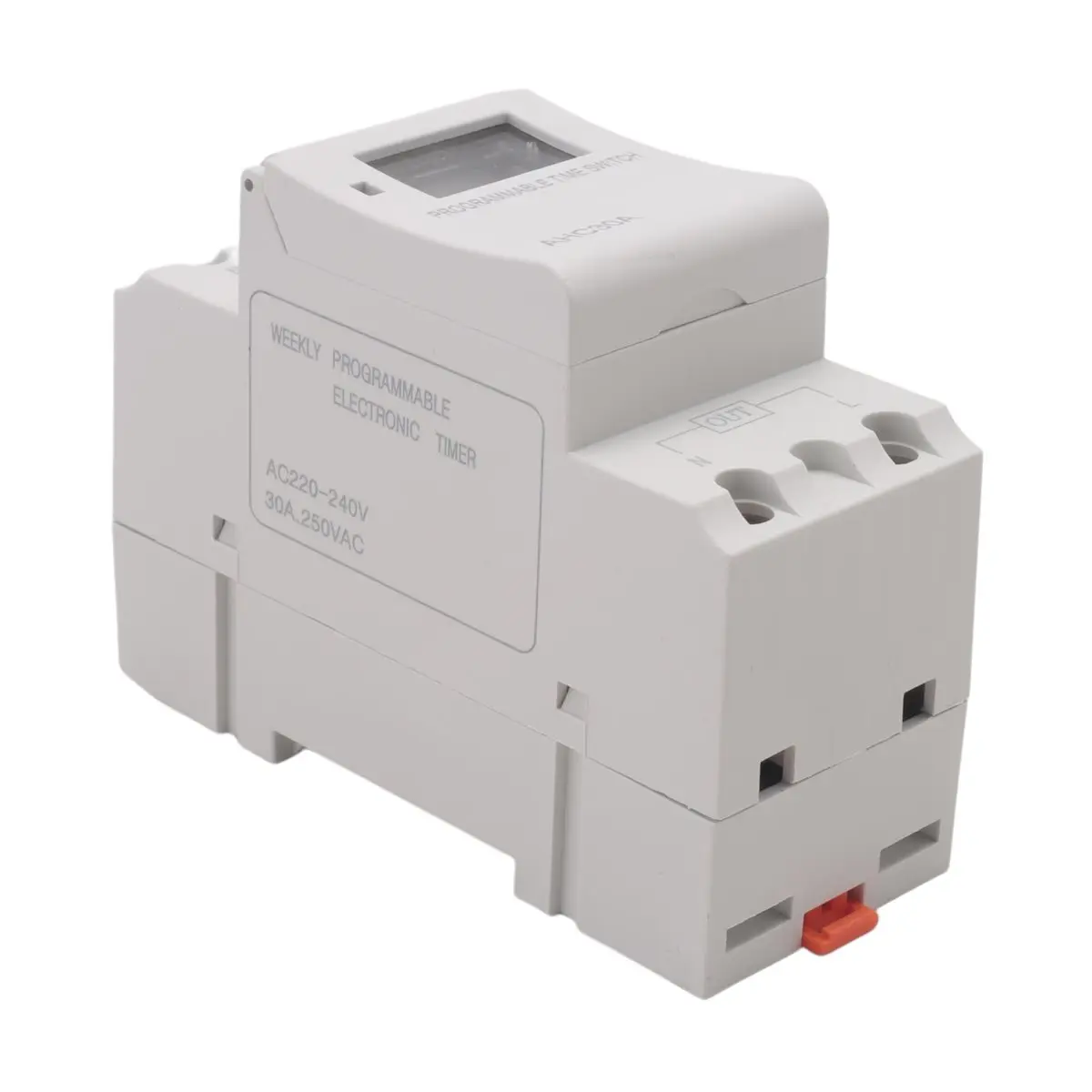 DTDT hot- Din Rail 2 Wire Weekly Programmable Digital TIME SWITCH Relay Timer Control Time Relay AC 220V 30A