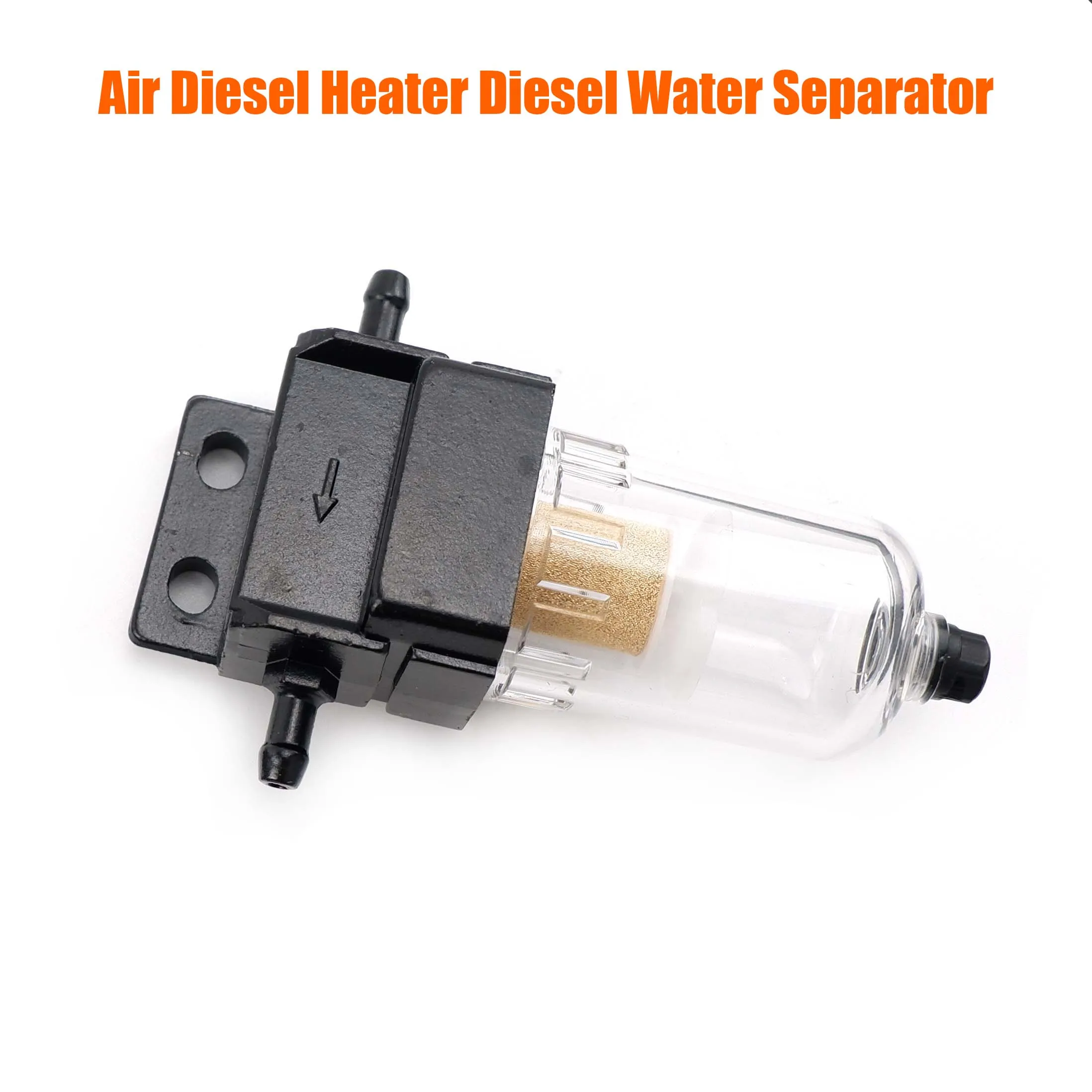 Universal Air Diesel Heater Fuel Oil Water Filter Separator Part Metal & Plastic For Webasto Car Van Camper RV