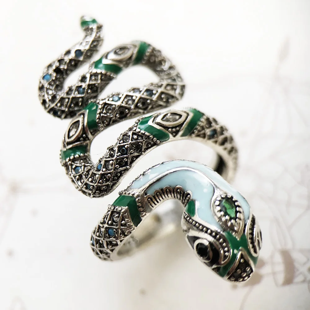 Blue Snake Ring Brand New Bohemia Fashion Jewelry For Women