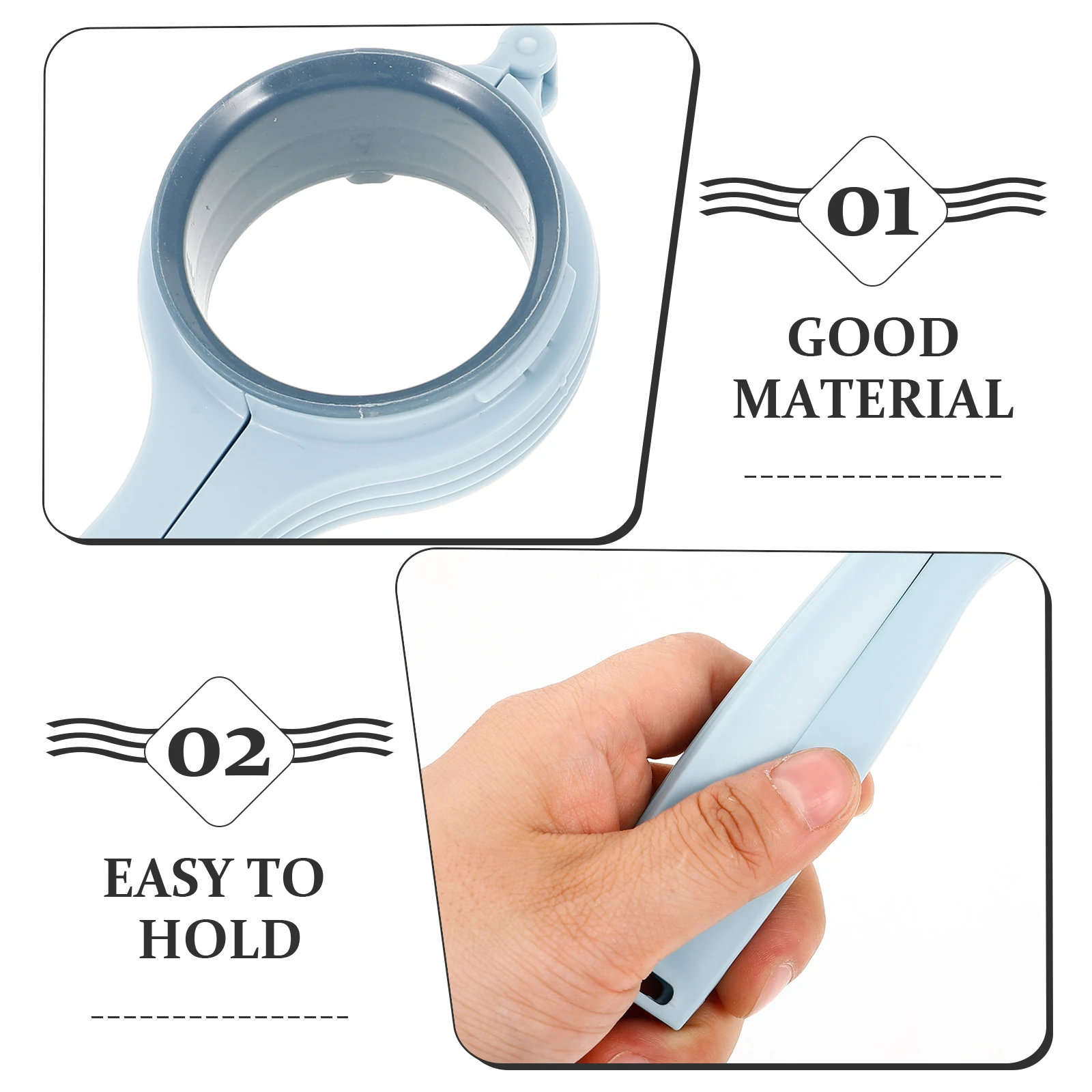 

2Pcs Bag Sealing Clip with Spout Plastic Food Storage Clamps for Snacks Organization Snack Bag Clip Clamp