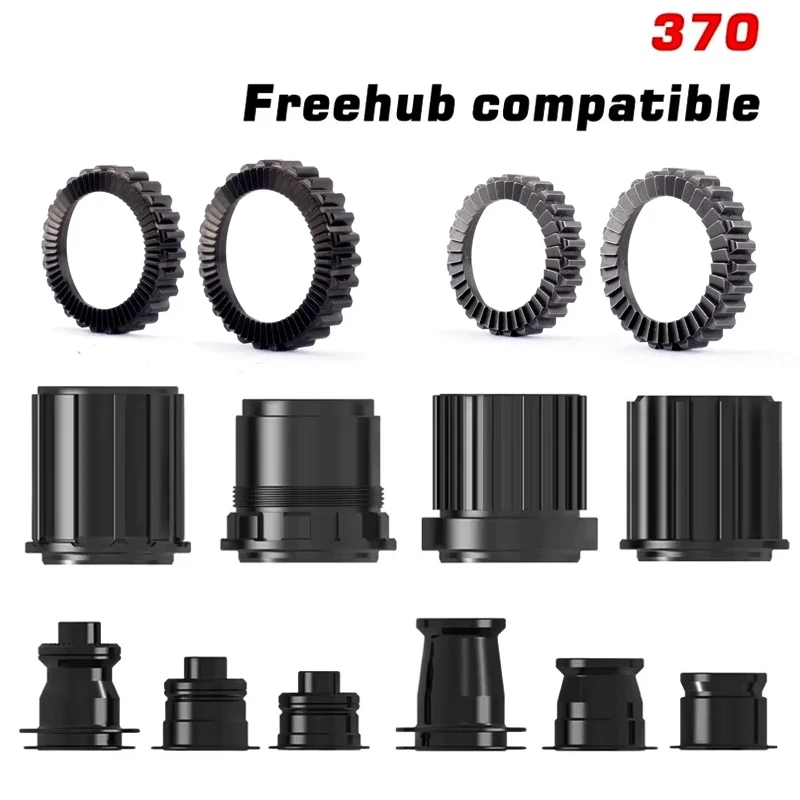 

GOLDIX NEW Freehub 370 Caps MTB and Road Bike Hub Converter Mountain Bike Hub End Cap Adapter QR or THRU Cap Adapter XD