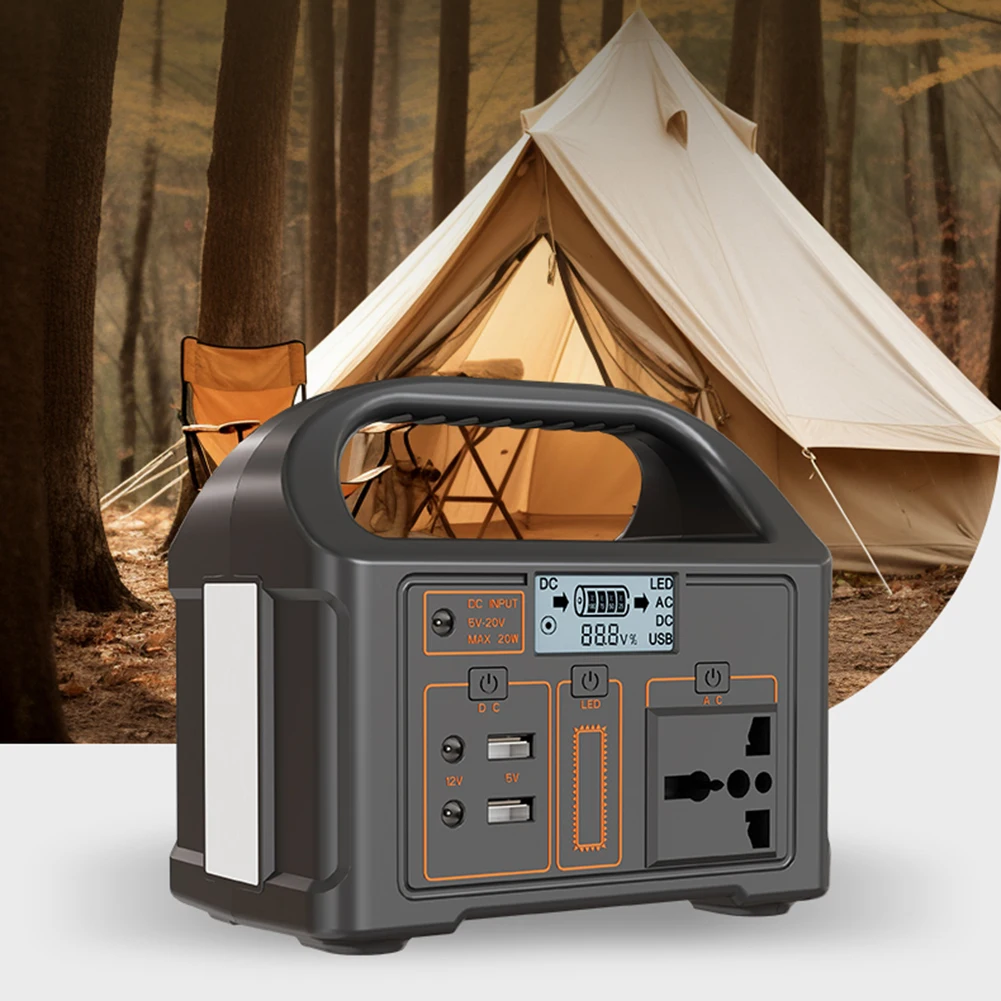 New Emergency Energy Storage Battery Outdoor Camping Mobile Power Supply 24000mAh Large Capacity Portable Charging Station