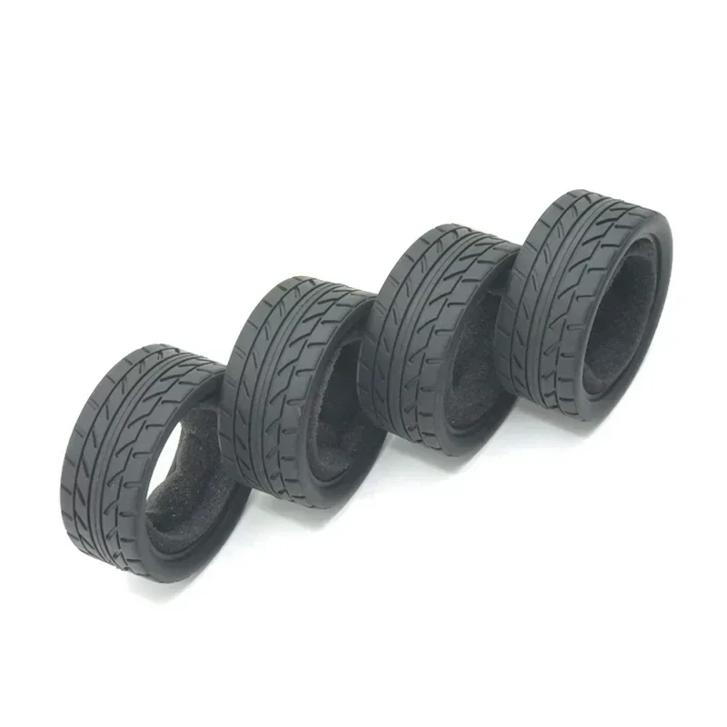 Soft RC Rubber Tyre Set 1/18 Scale Tyre with Tread Pattern Model Crawler RC Car Wheel Tires for Wltoys A949 A959 A969 A979 K929