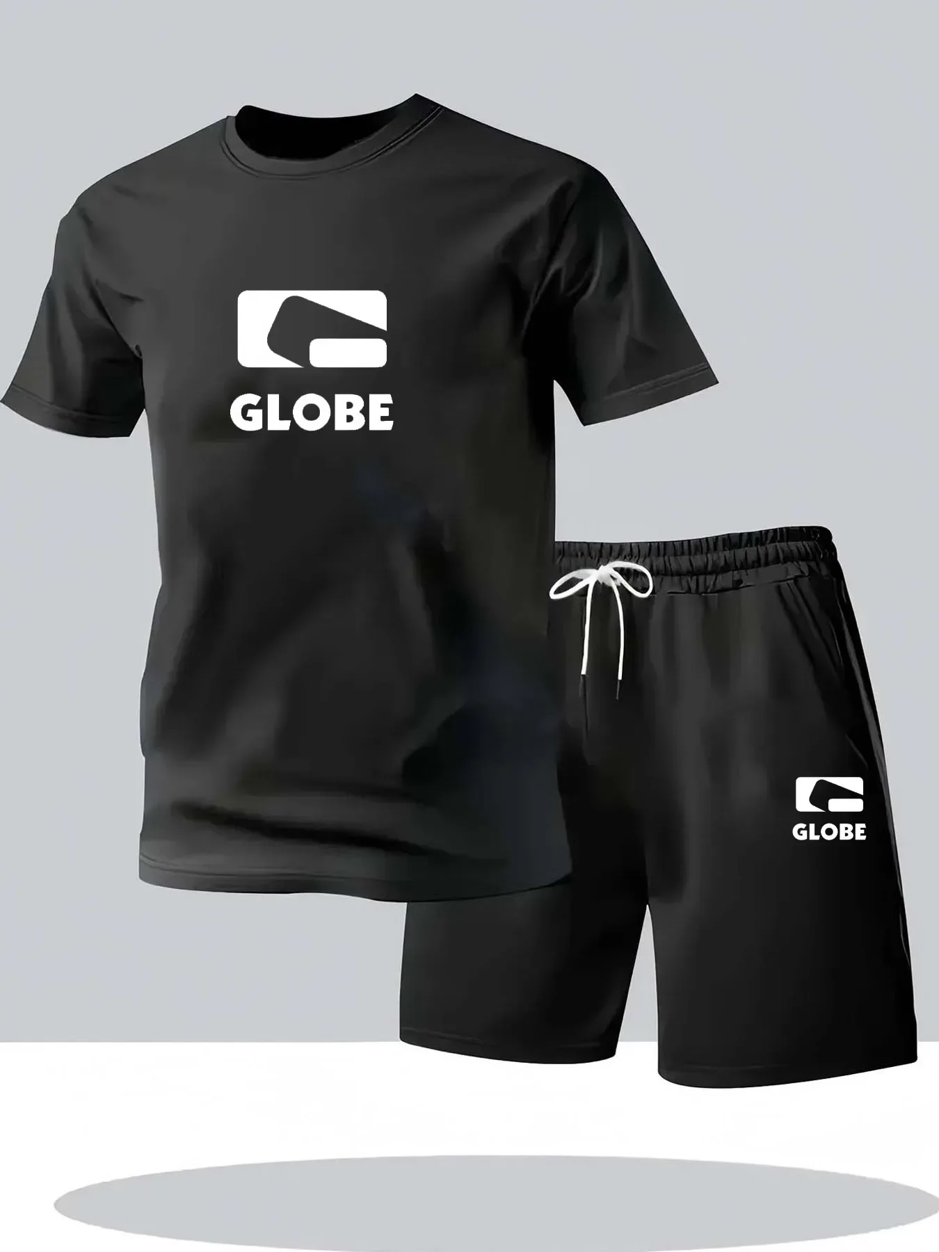 

Костюмы из двух предметов, мужские винтажные наряды, повседневные мужские комплекты с короткими рукавами, летняя пляжная текстурированная рубашка и шорты для отдыха