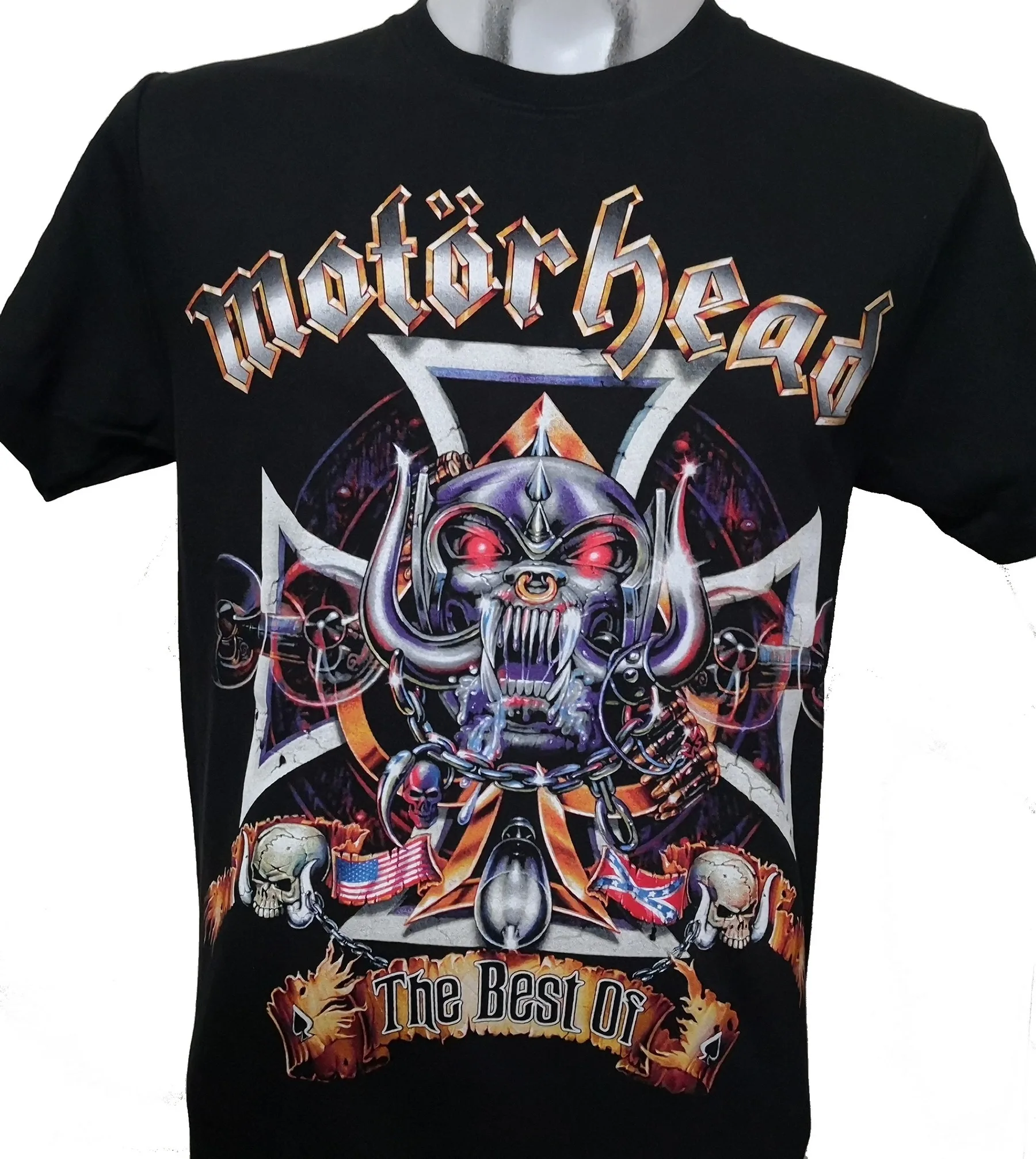 Motörhead روك باند تي شيرت الرجال والنساء قصيرة الأكمام خمر الشارع الفرقة Y2k العلامة التجارية تي شيرت الصيف الرياضة القمم الرجال الملابس #1