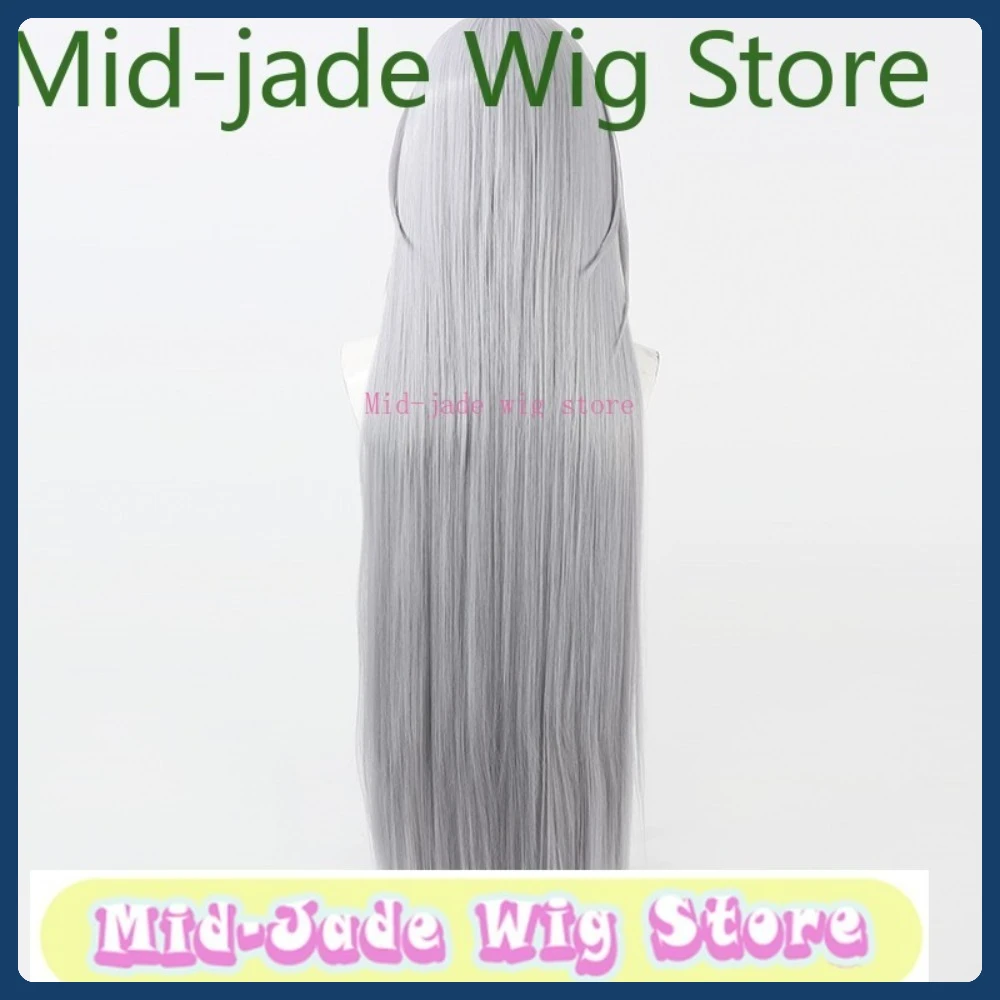 منتصف اليشم شعر مستعار مخزن دمية فتاة شعر مستعار تأثيري هالوين أنيمي لعبة دور اللعب الاصطناعية الشعر الملابس الدعائم #3