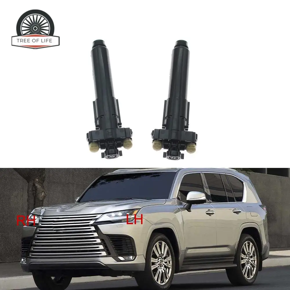 85208-60140 8520860140 8520760140 Front Headlight Washer Nozzle For Toyota Land Cruiser LC300 LEXUS LX600 2021 2022 2023