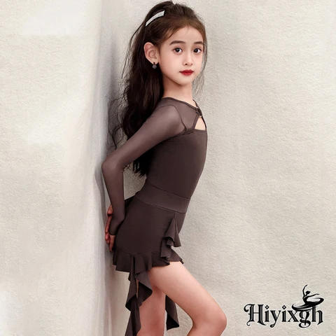 Костюм для бальных танцев Hiyixgh для девочек