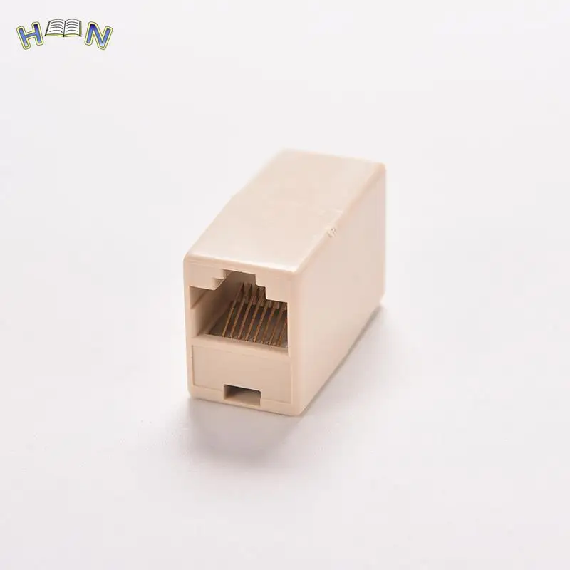 Ethernet Network LAN Cable Joiner Extender Plug Universal RJ45 Cat5 8P8C Socket Connector Coupler For Extension Broadband