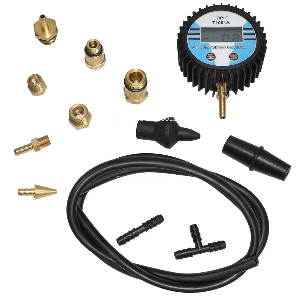 

AQ-Tester Digital Vacuum Gauge Tester Multifunctiona Fuel Pump Catalytic Converter Muffler Carburetor Exhaust Back Pressure Tool