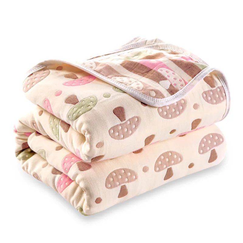 

Six-Layer Gauze Towel Blanket Pure Cotton Single Double Towel Blanket Summer Child Baby Nap Blanket Summer Blanket