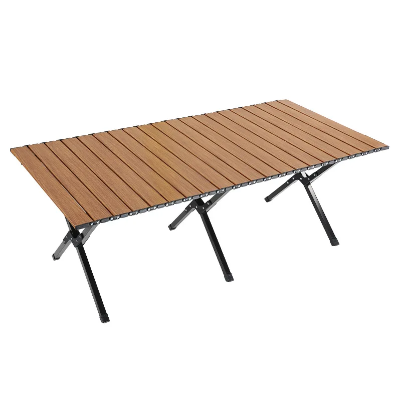 

Cross-border Foreign Trade Spring Outdoor Camping Folding Table Roll Table Suit Folding Chair Stall Carbon Steel X Leg Table