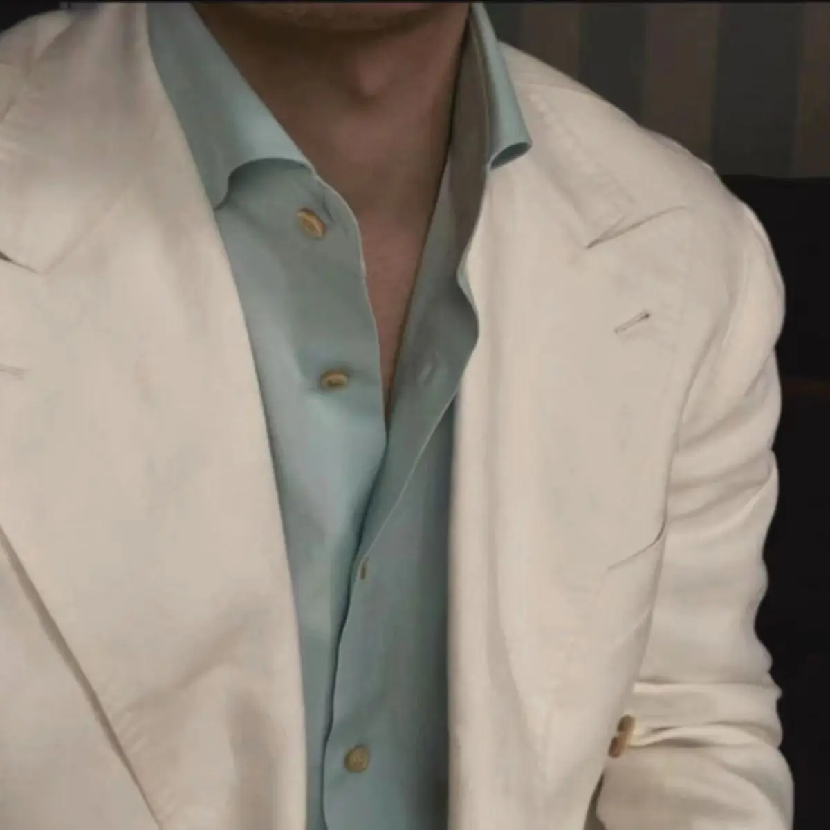 

Мужская приталенная рубашка с длинным рукавом для осени и зимы, мятно-зеленая, из регенерированного волокна, немнущаяся, с воротником, не требует глажки.