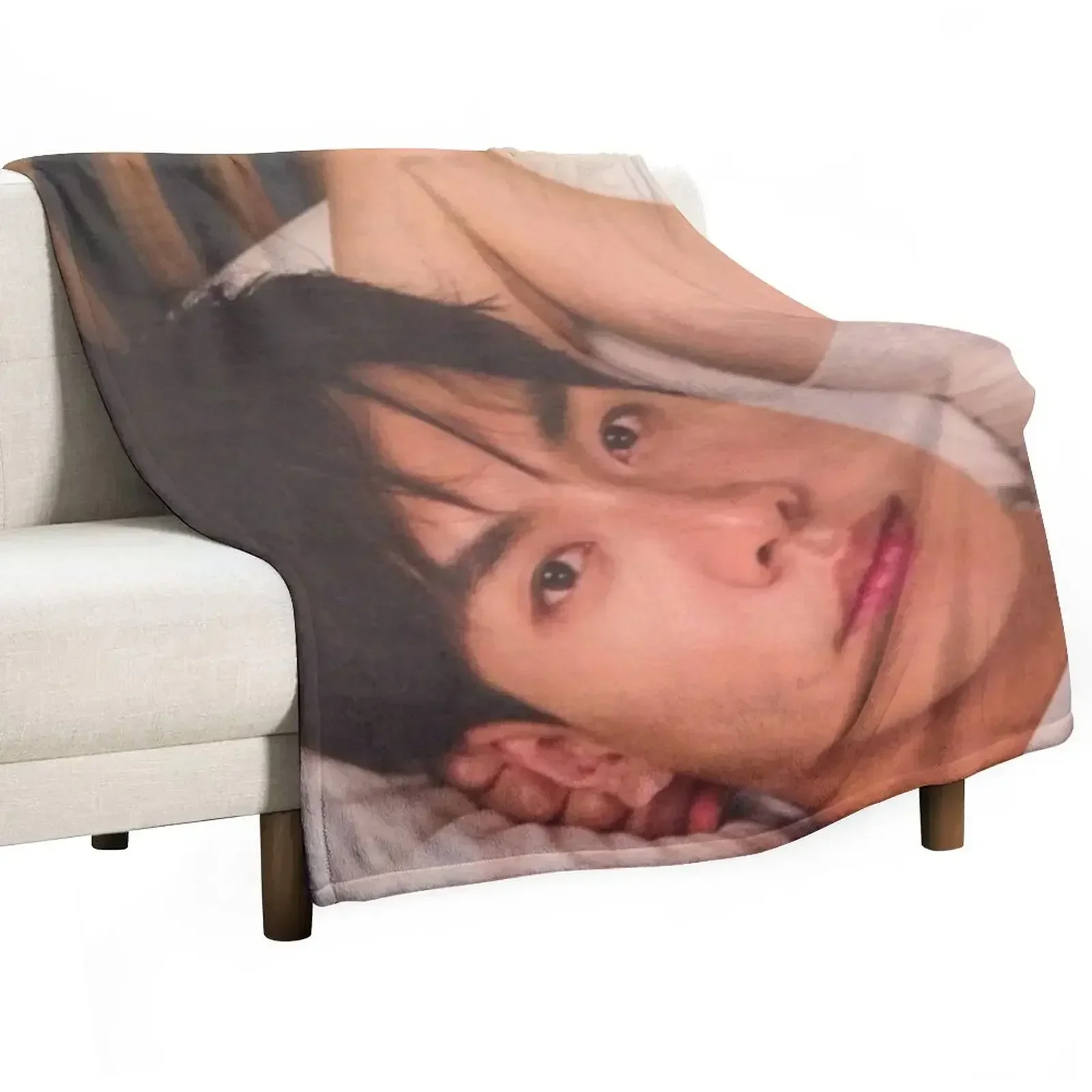 Lee Seung Gi Throw Blanket sofa bed Extra Large Throw christmas gifts Vintage Blankets