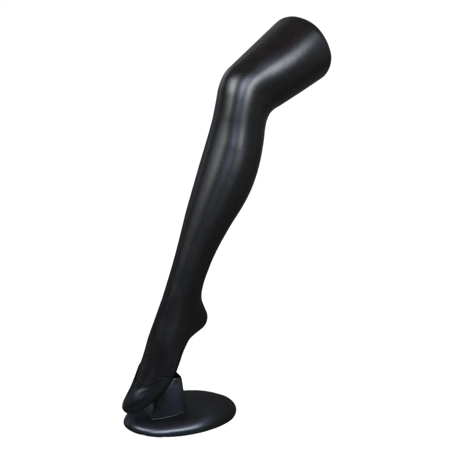 Mannequin Leg for Display, Commercial Female Standing Leg with Base