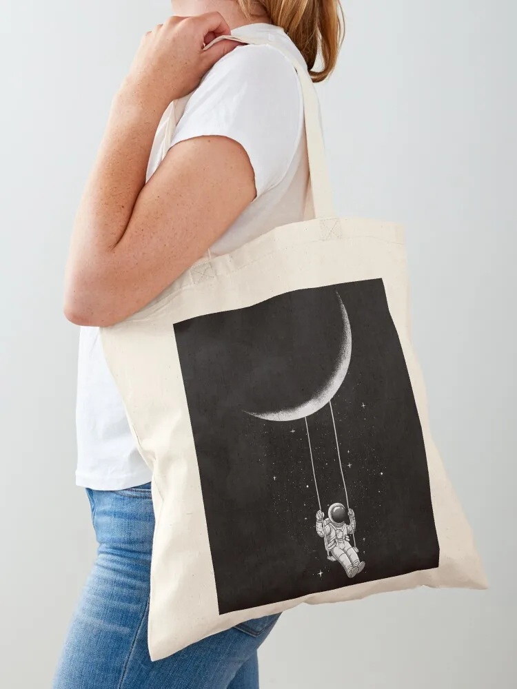 

Moon Swing Tote Bag Women's shopper women bag canvas tote canvas shopping bag