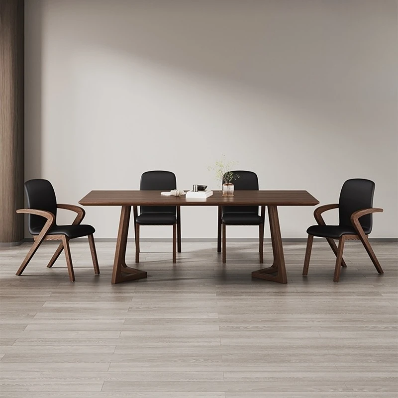 

Comfortable Computer Dining Chairs Clear Conference Tables Modern Dining Chairs Wooden Leather Muebles Postmodern Furniture