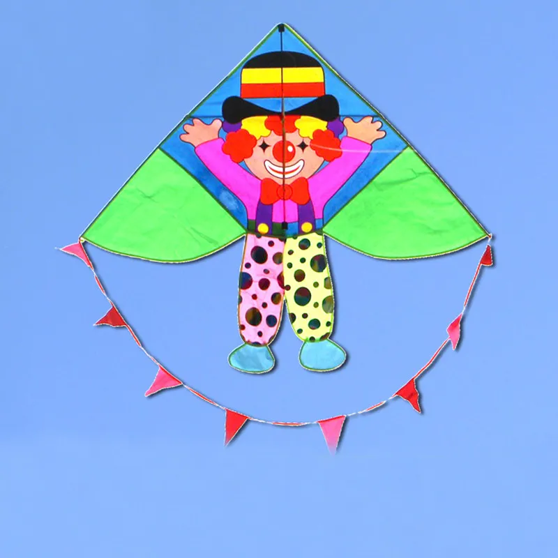 จัดส่งฟรีการ์ตูน Kites ของเล่นสําหรับเด็ก Kites สายไนลอน Kites โรงงานเด็ก Comet สายตกปลา Flying Child Kite