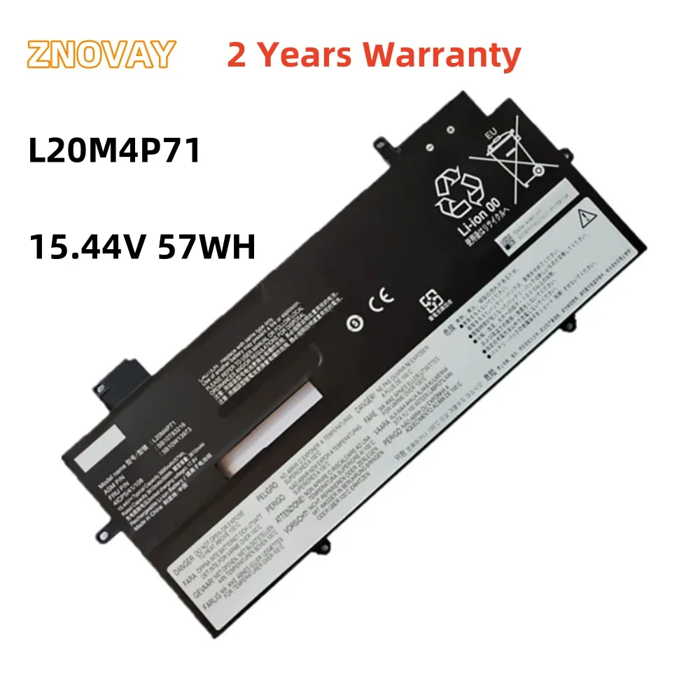 

ZNOVAY L20C4P71 L20M4P71 Battery For Lenovo ThinkPad X1 Carbon Gen 9 10 X1 Yoga 6th 7th Gen 6 7 Series L20D4P71 L20L4P71