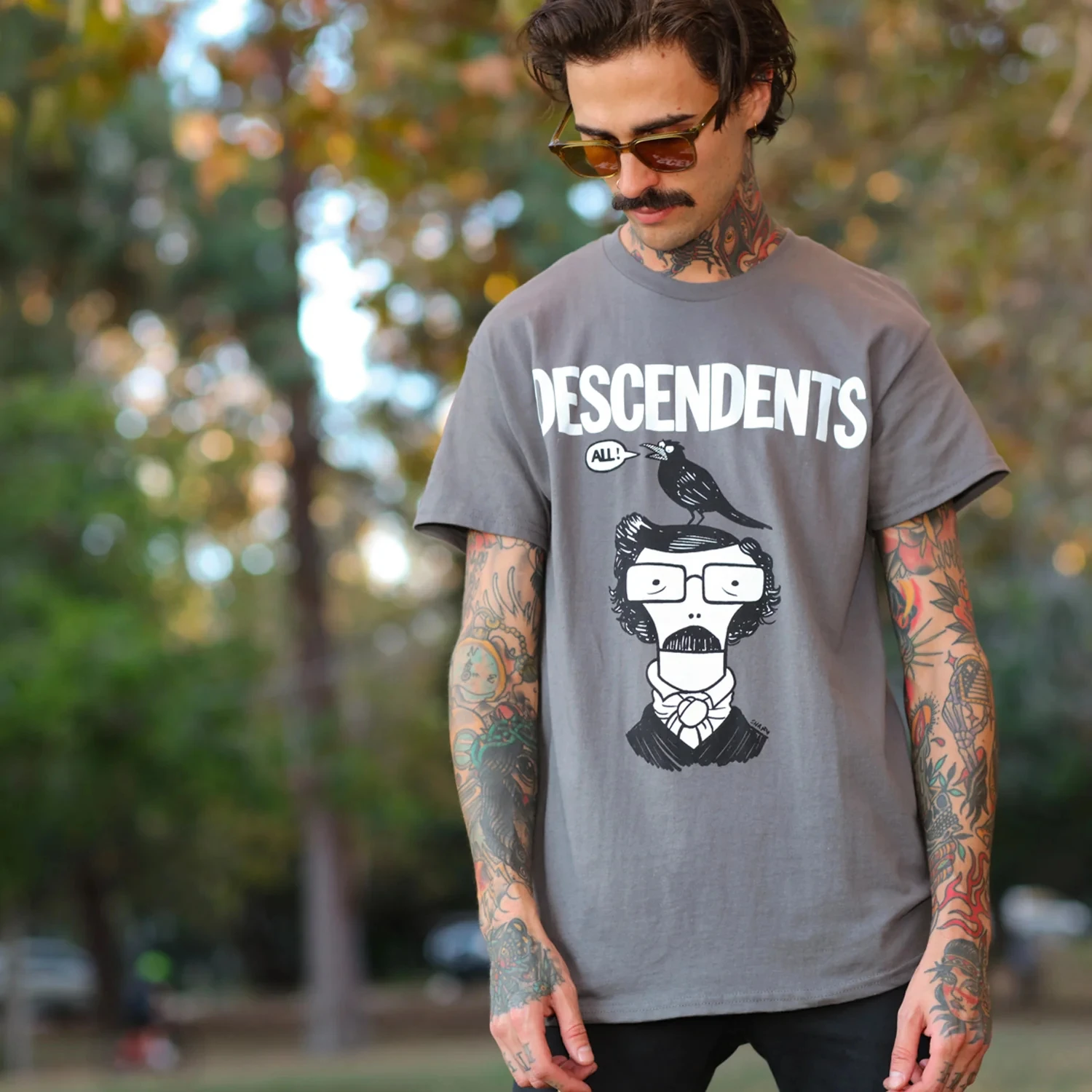 Descendents Band T Shirt Summer Cotton T Shirts For Men Leisure Design Tshirt Short-Sleeve Aesthetic Tees