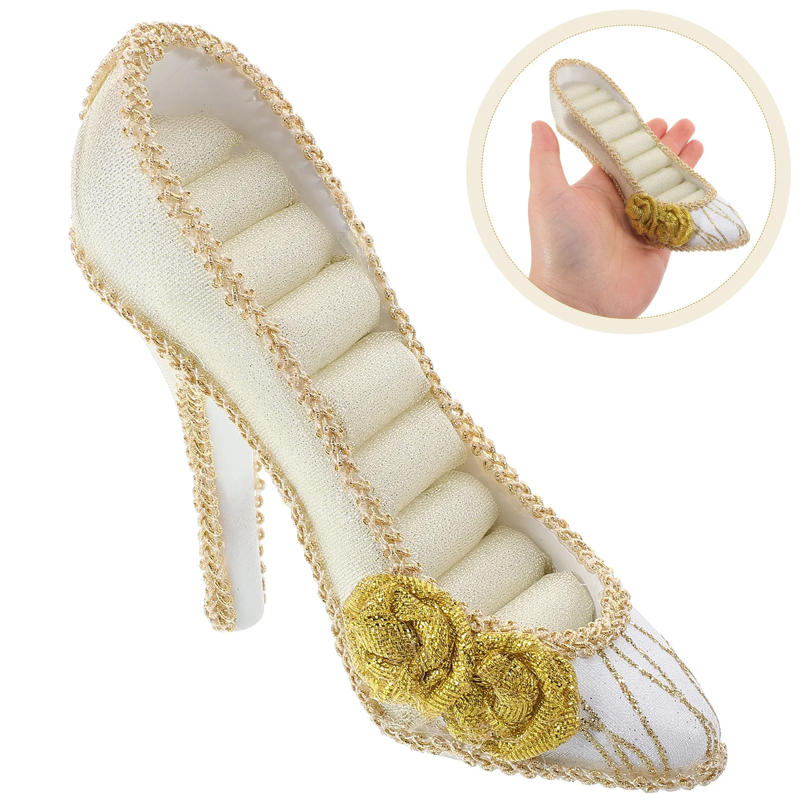 أحذية عالية الكعب عرض المجوهرات حامل بريق إنهاء حلقة حامل المنظم القرط رف مجوهرات صغيرة الجدول حامل بائع البيع بالتجزئة