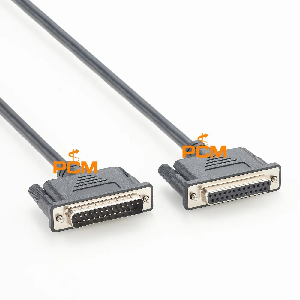 DB25 Buchse auf Stecker Kabel 25-polig D-Sub Verlängerungskabel Abgeschirmtes Serielles Adapterkabel für Industrielle Geräte Datenkommunikation – Detail 2