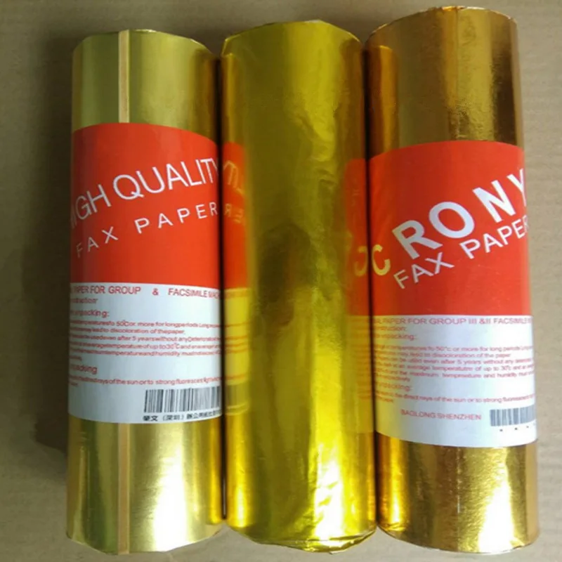 A4Thermal Fax Paper Economical 210*30 Specification Word Marks Clear A4Office Paper Thermal Application Paper Computer Fax Paper