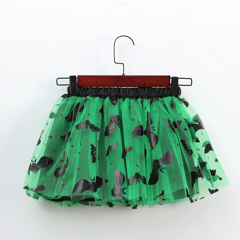 Mädchen Tutu Rock Kinder Ballett Prinzessin Pettis kirt flauschige Tüll Röcke schöne Ballkleid Halloween Kürbis Kinder Kleidung Baby – Detail 7
