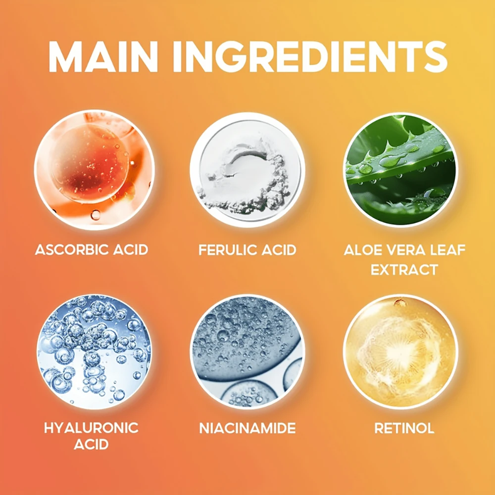 SUYARUN AHA + Сыворотка с витамином С — отшелушивающая осветляющая эссенция для лица от темных пятен, тусклости и неровного тона кожи.