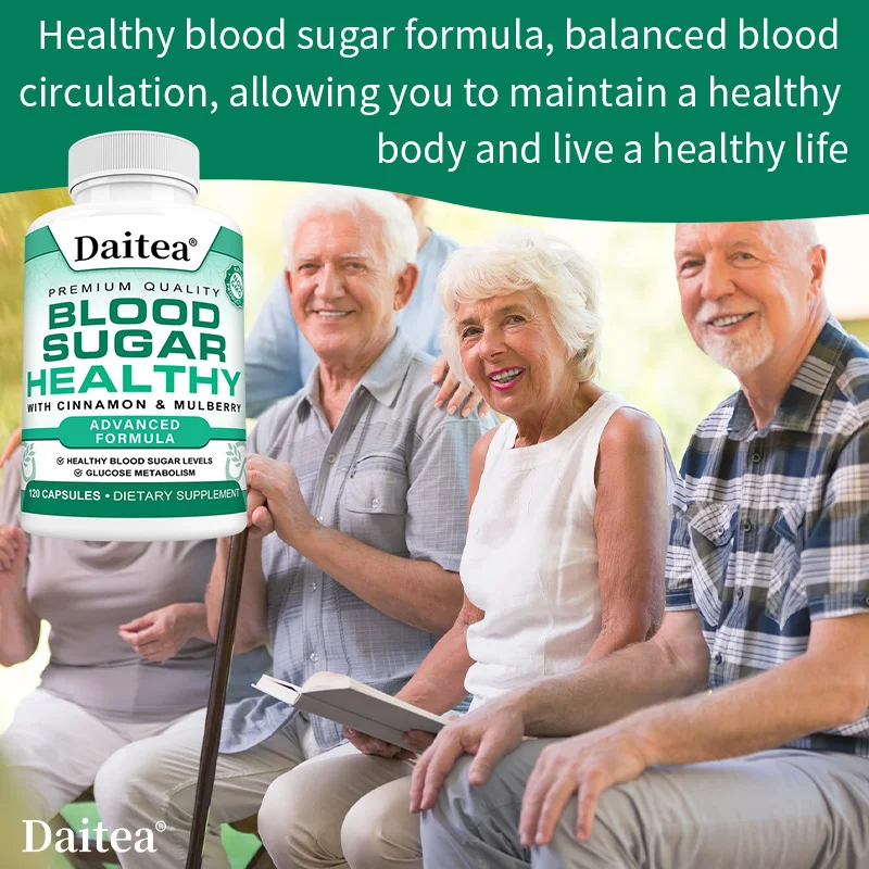 Blood Sugar Support Supplement - Support Normal Blood Sugar and Glucose Metabolism - All Natural Herbal Supplements