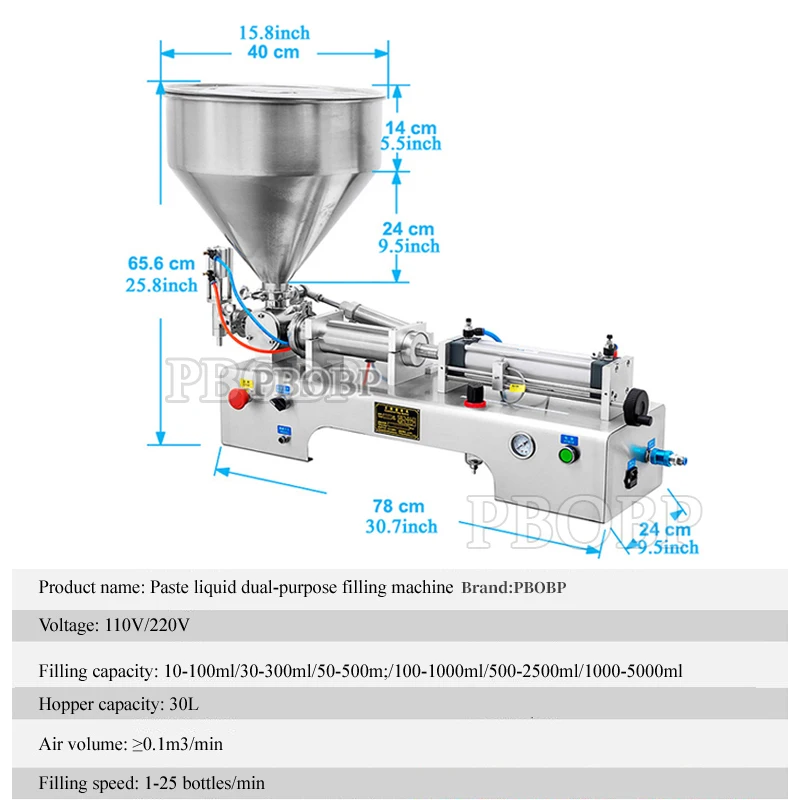 New Design Semi-automatic Pump Honey Chocolate Peanut Butter Viscous Lotion Lid Balm Cream Paste Filling Machine