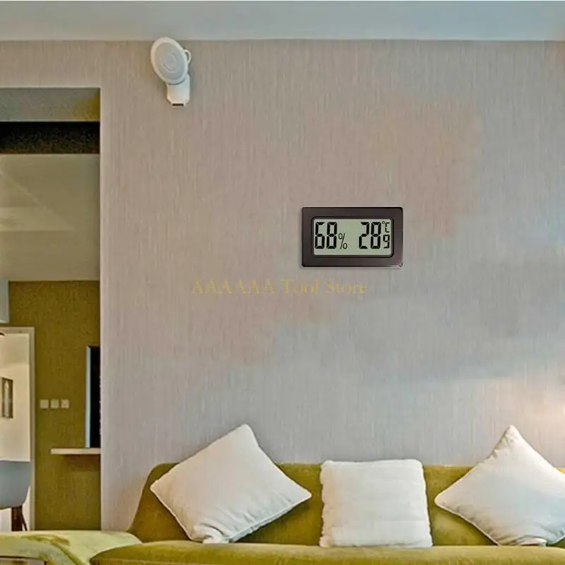 A2BE Hygrometr higrometr higrometr higrometr WIHT LCD wyświetlacz wilgotności mierniki temperatury temperatury