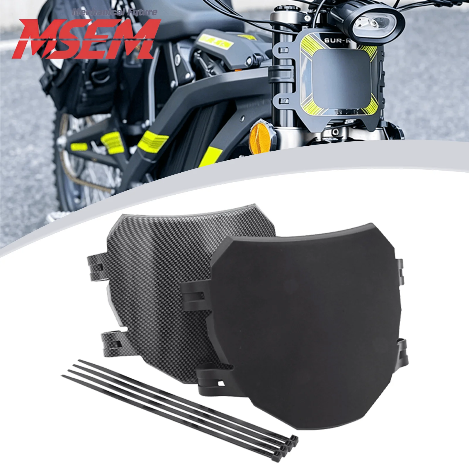 Plaque d'immatriculation avant pour moto et vélo électrique, pour Super73 Talaria Sting Eride Pro-Ss 2/3 Surron Light Bee S/X