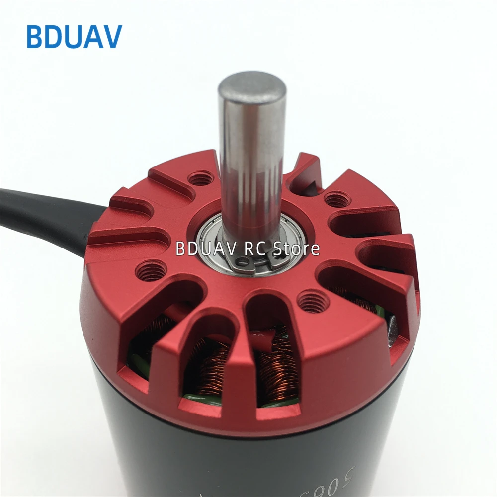 1pcs 5065 140KV 270KV 320KV 6-12S BLDC outrunner Brushless Motor Red sensored for electric sktaeboard balancing scooter thrust