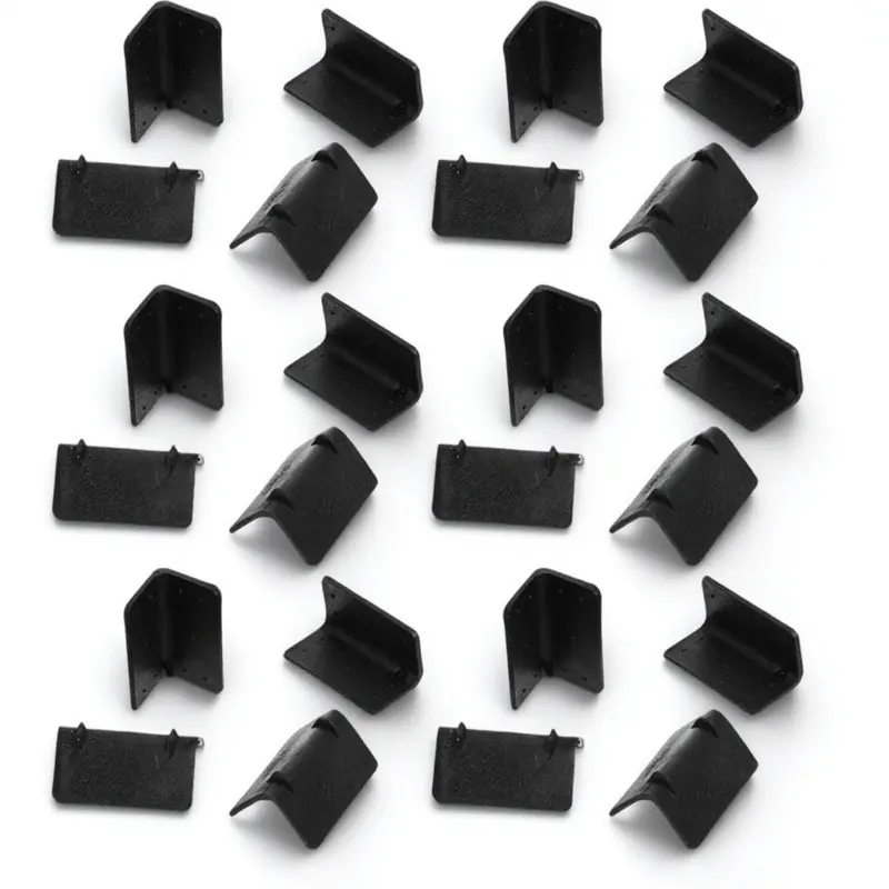 

100Pcs Plastic Corner Protectors Packaging Edge Guards Cargo Shipping Load Corner Guards for Furniture Boxes Edge Protectors
