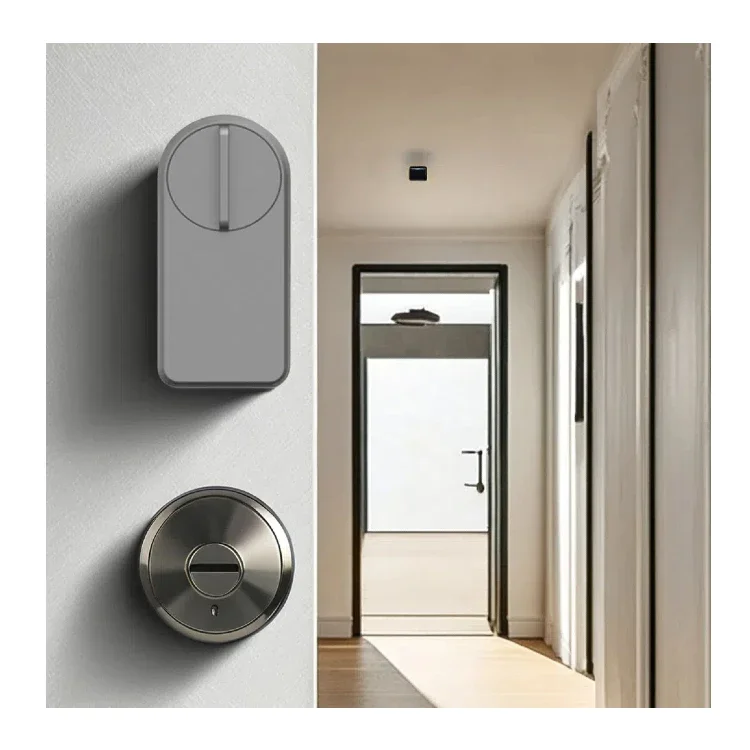 

Zinc Alloy Bluetooth Smart Door Lock Intelligent with tuya Fingerprint Key Entry Home Smart Locks