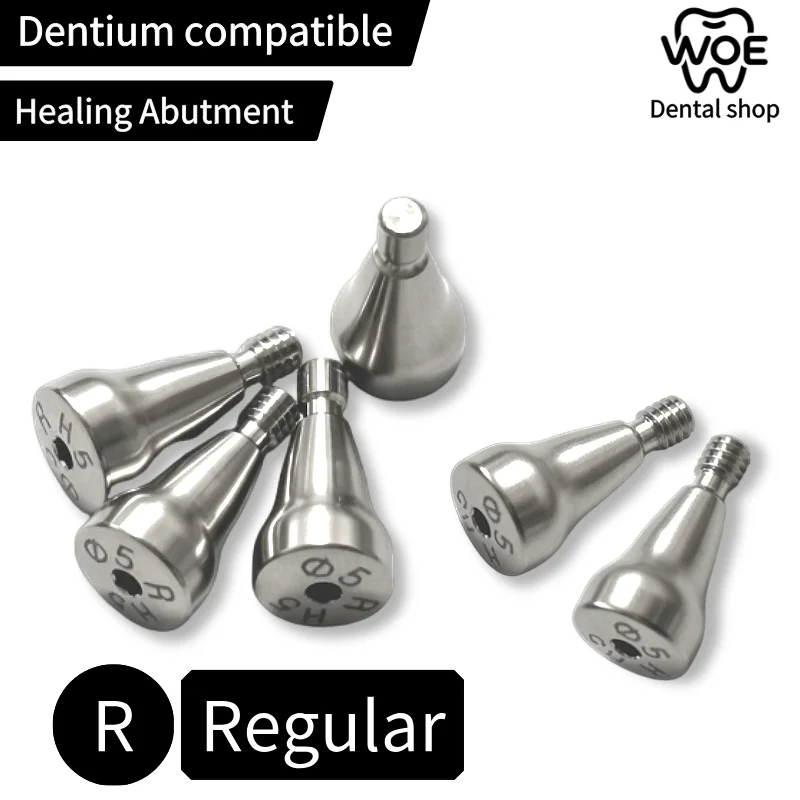 Dentium Suitable for Planting, Repairing and Healing Abutment  Teng Healing Screw Oral Care Accessories.