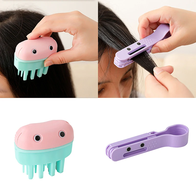 Cute Monster Hair Trimmer Comb Multi-Functional Split Ends Cutter Portable Haircutting Tools Home Beauty Hairstyling Supplies