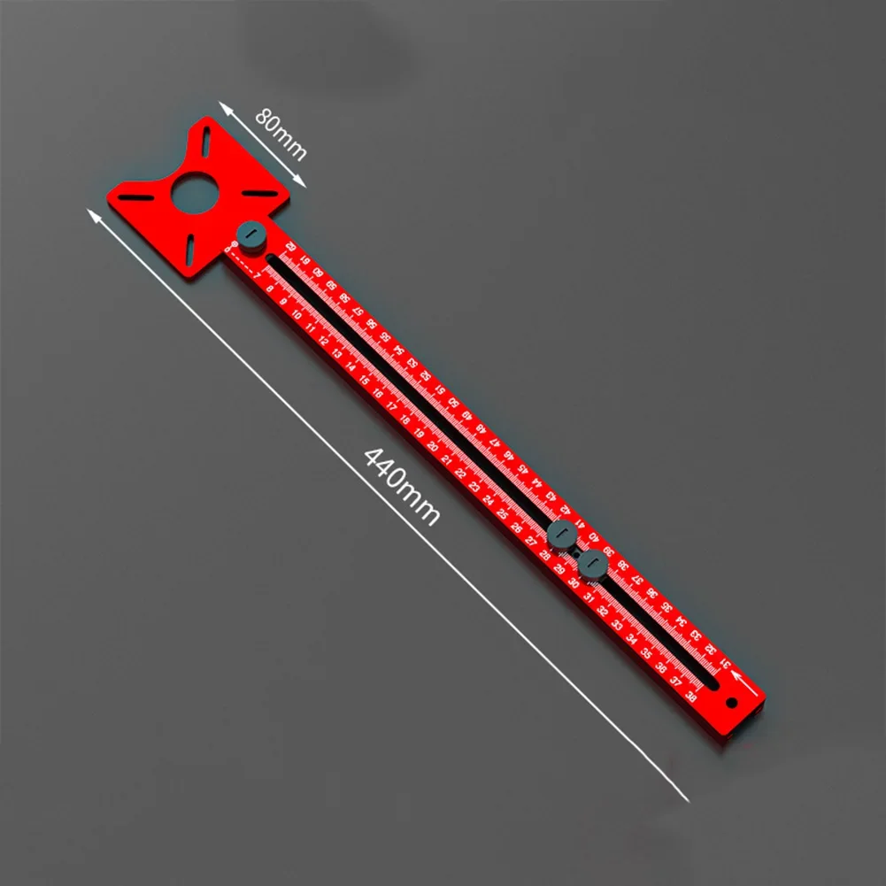 

Круглый режущий инструмент, кронштейн для фрезерных канавок, красный, как изображение, алюминиевый сплав, деревообрабатывающий инструмент, пластиковая доска, совместимая