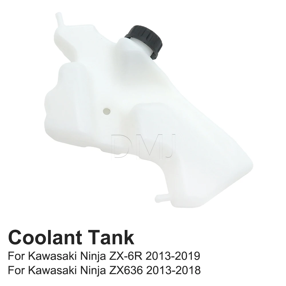 For Kawasaki Ninja ZX-6R ZX 6R ZX6R ZX636 2013-2019 2014 2015 Coolant Cooler Overflow Reservoir Radiator Water Reserve Tank