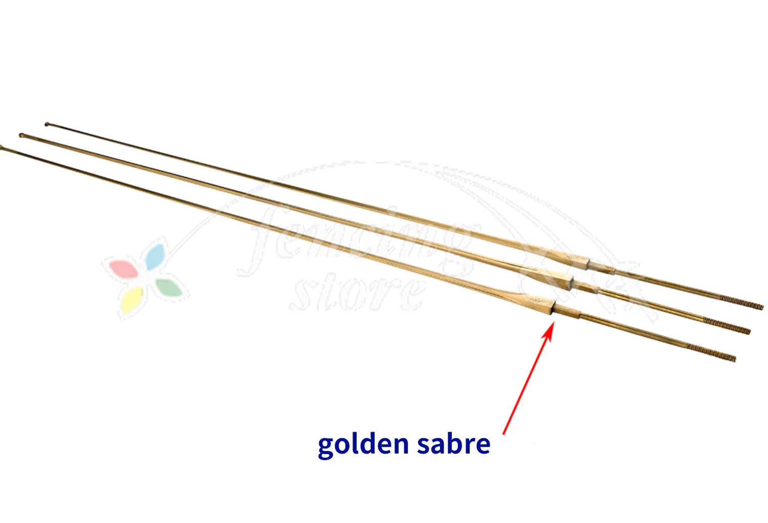 Sabre Ele Blade slivery Golden colorful