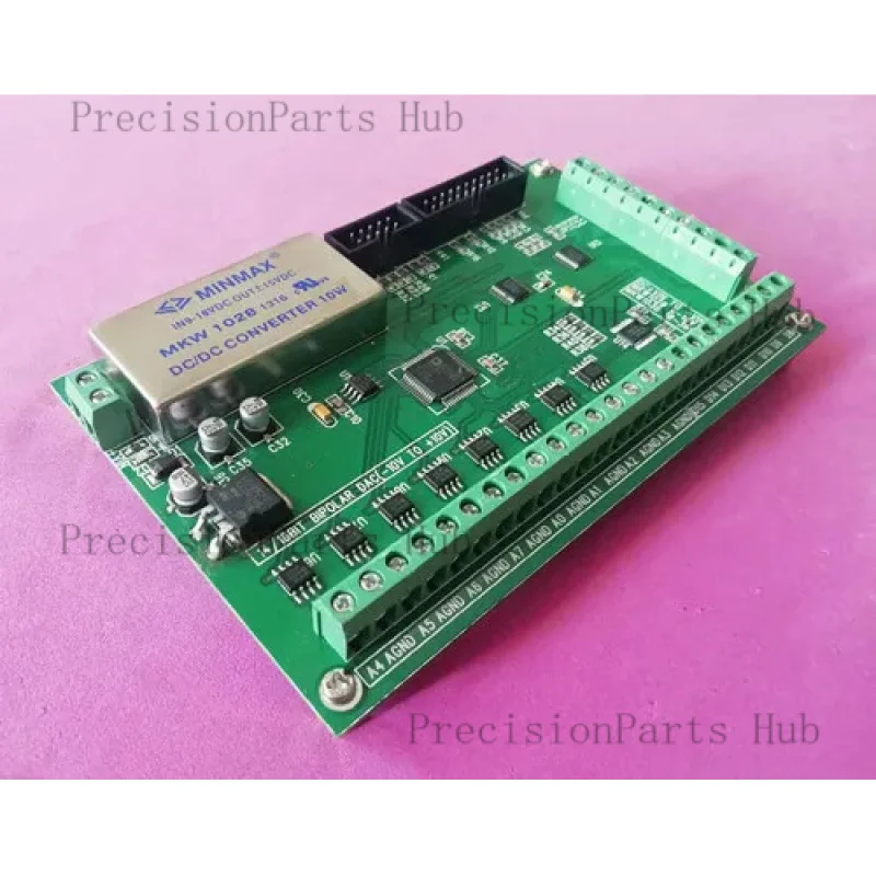 AD5362 8-channel 16-bit DAC Module, +-10V with Amplifier, Isolated Output with REF