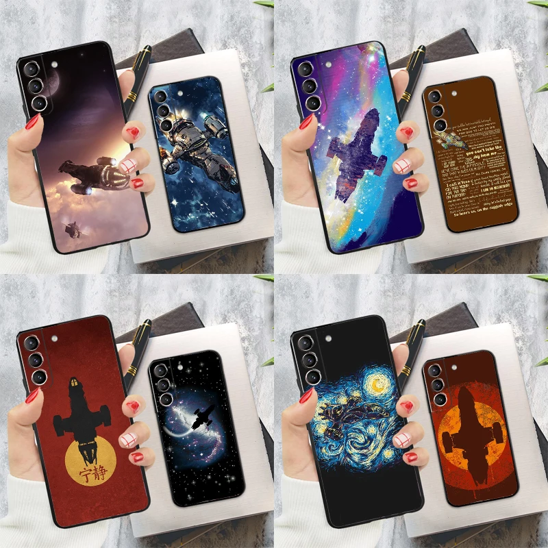 Firefly Serenity TV Phone Case For Samsung Galaxy S24 Ultra S22 S23 S20 S21 S24 FE S9 S10 Plus Note 10 20 Ultra