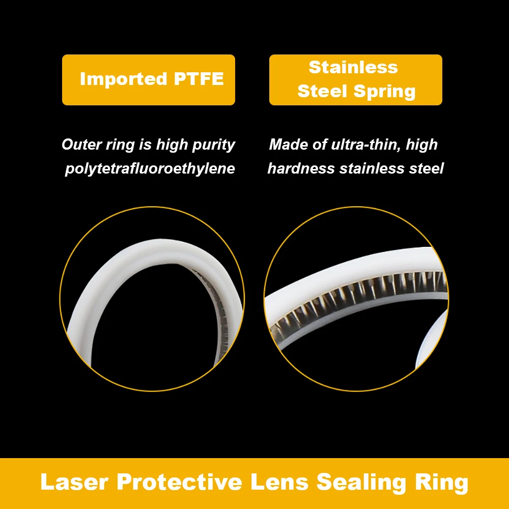 O-Ring Washer Sealing Ring for Raytools Precitec WSX  BOCI Qinlin Sup Cutting Welding Protective Windows Lens